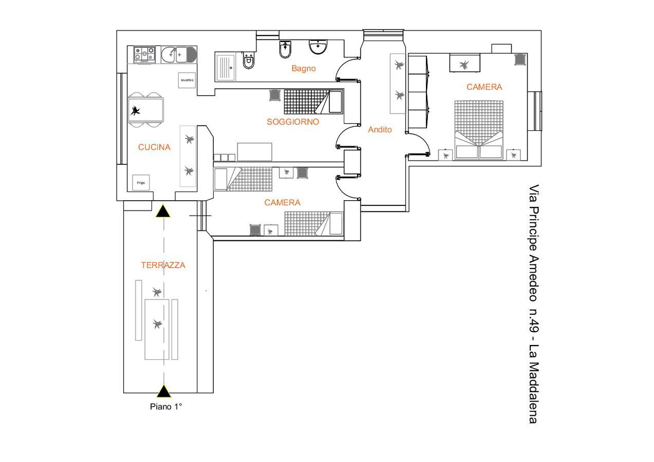 Da Carlo Hotel La Maddalena  Kültér fotó